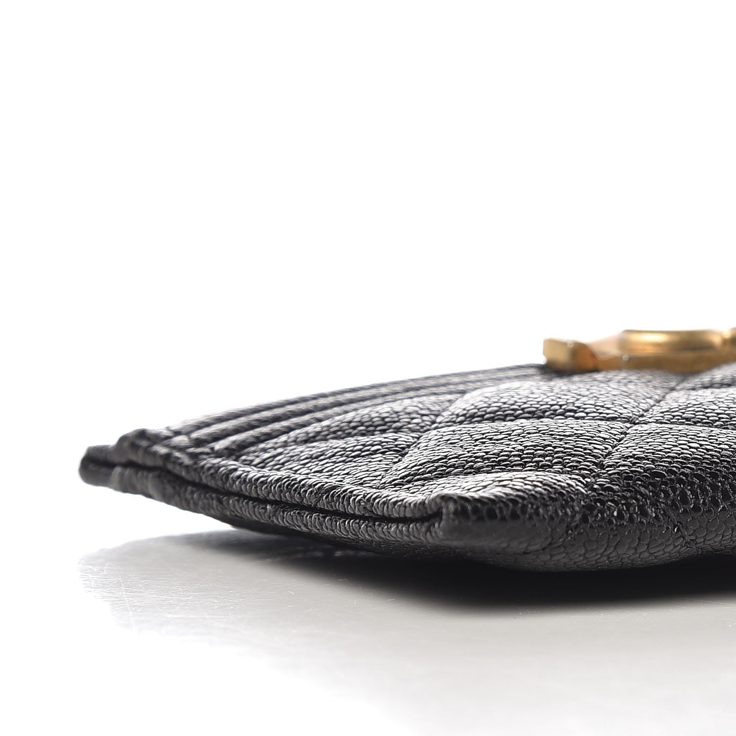 Chanel Caviar Quilted Boy Card Holder Black 9 of 9