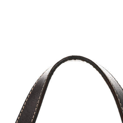 Gucci GG Supreme Monogram Medium Zippered Shopping Tote Dark Brown 13 of 14