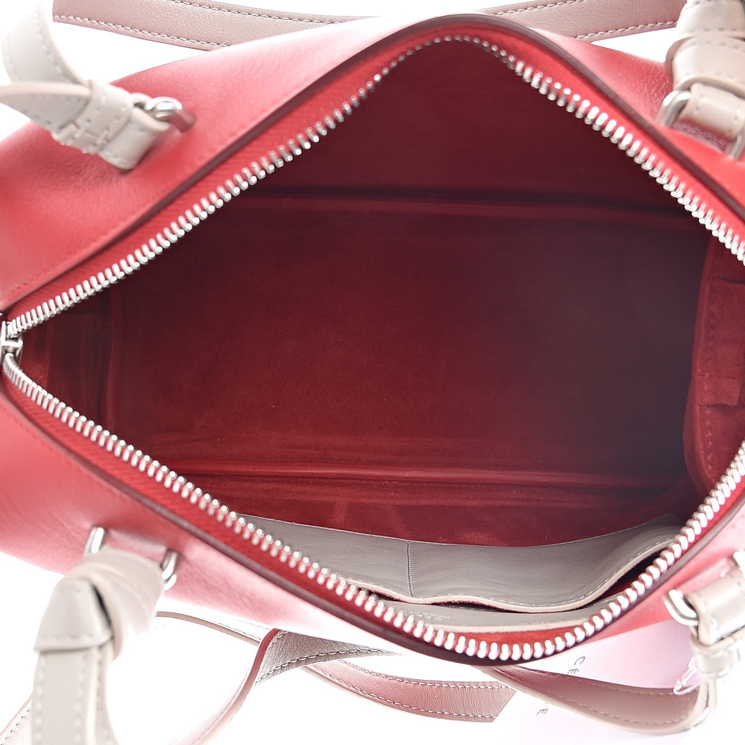 Celine Lambskin Small Soft Cube Satchel Bright Red 5 of 10