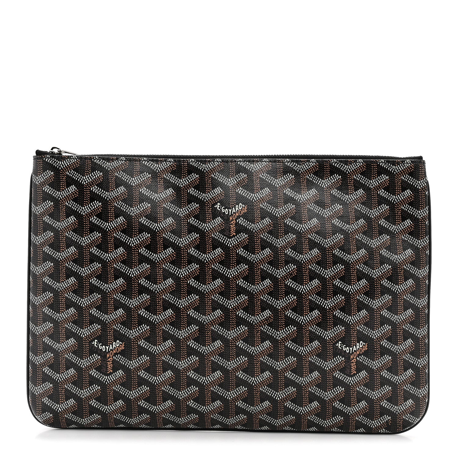 Goyard Goyardine Senat Pochette MM Black 1 of 8