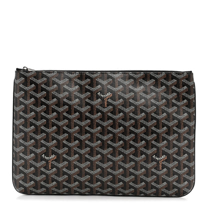 Goyard Goyardine Senat Pochette MM Black 1 of 8