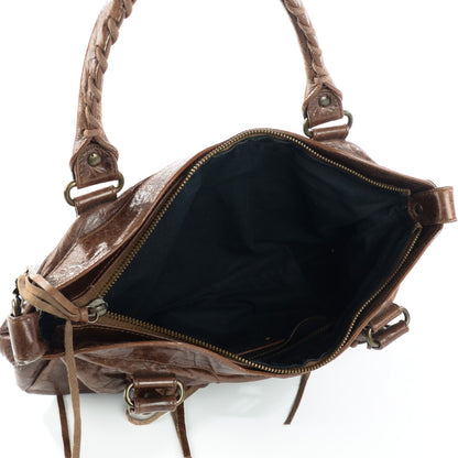 Balenciaga Chevre Classic Hardware First Olive Brown 7 of 9