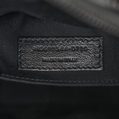 Saint Laurent Patent Calfskin Matelasse Monogram Lou Camera Bag Black 7 of 10