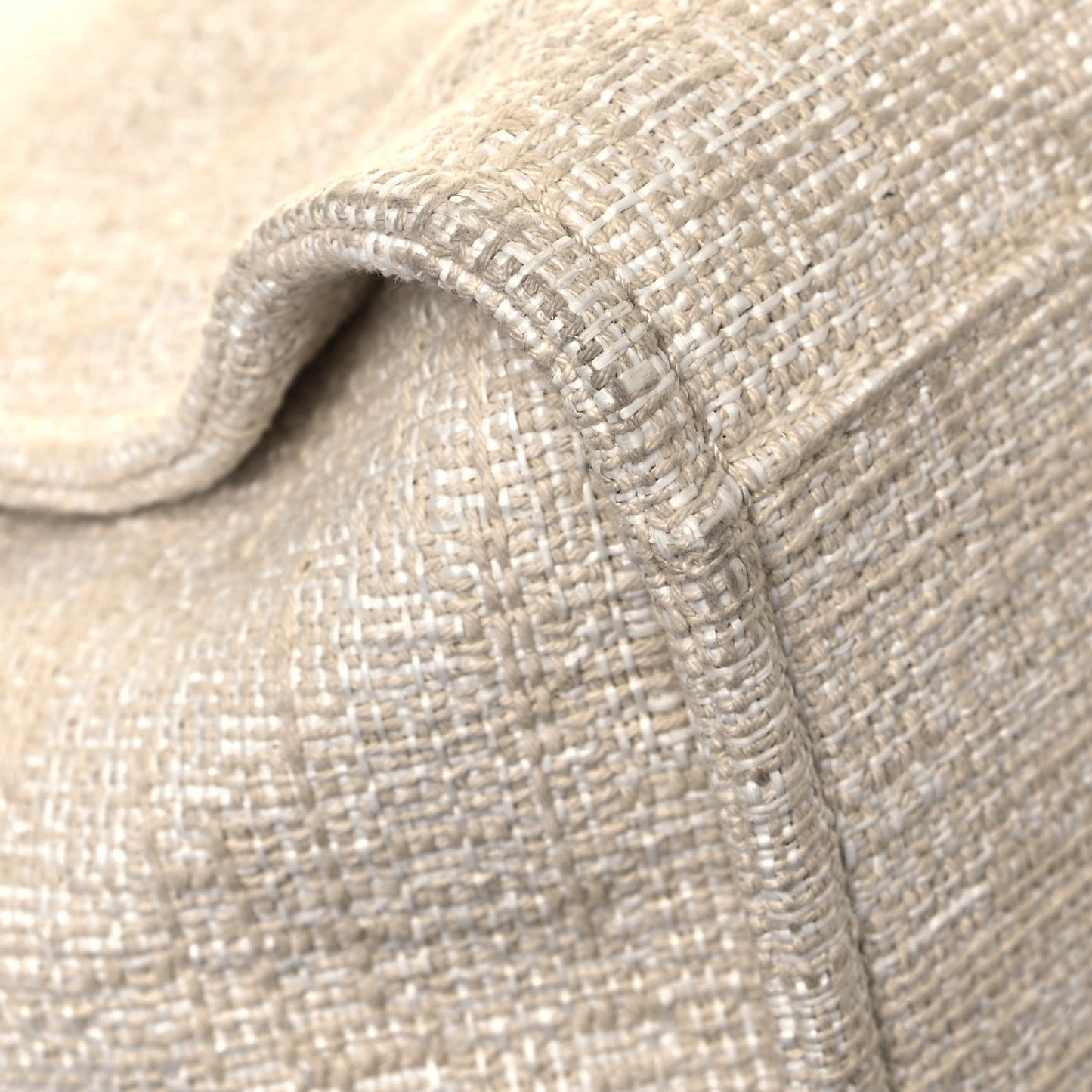 Canvas Large Deauville Tote Light Beige