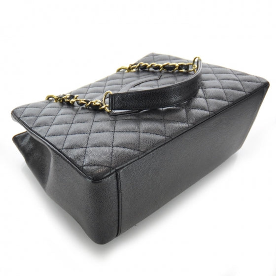 Caviar Grand Shopping Tote GST Black