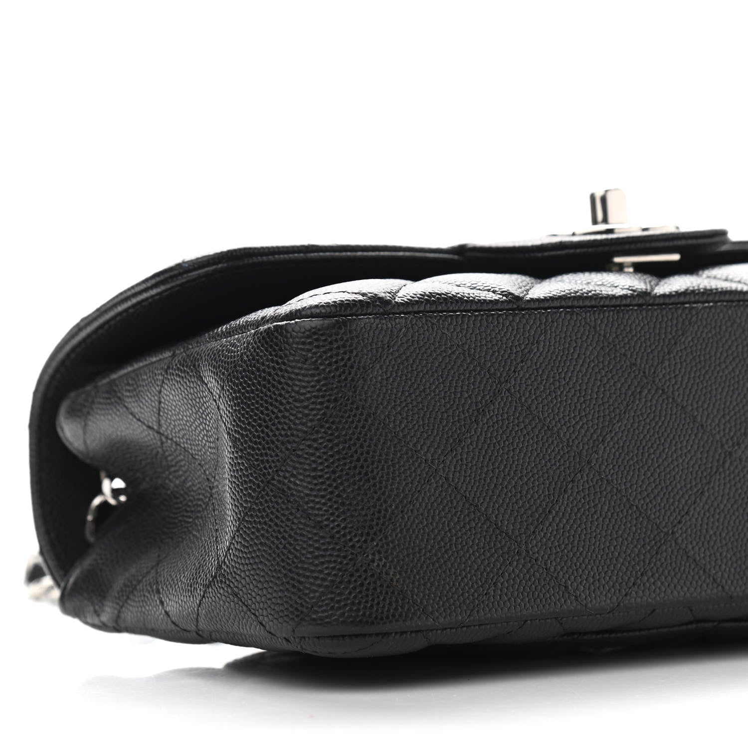 Chanel Caviar Quilted Mini Rectangular Flap Black 11 of 12