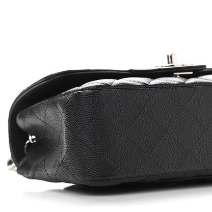 Chanel Caviar Quilted Mini Rectangular Flap Black 11 of 12