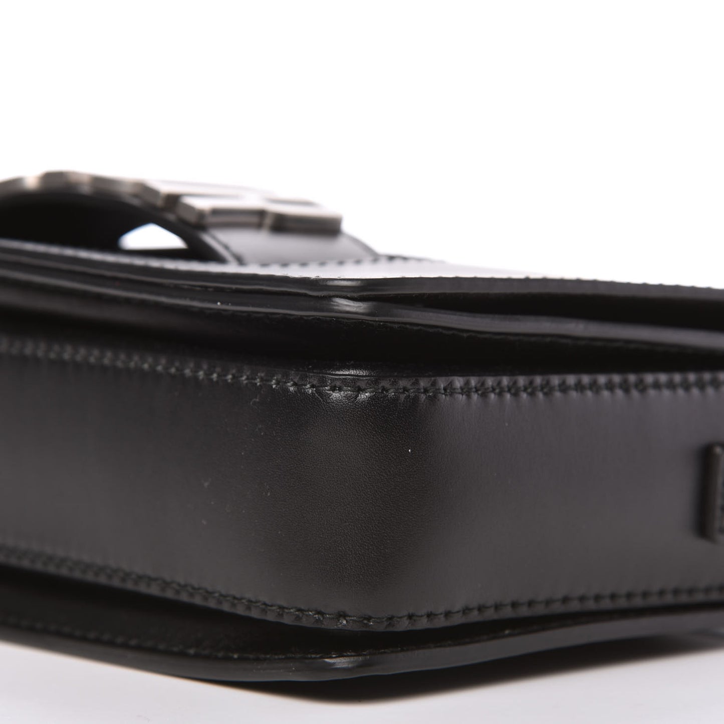 Smooth Calfskin Dio(r)evolution Flap Bag Black