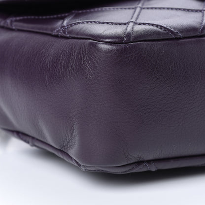 Chanel Calfskin Diamond Debossed Medium Cosmos Flap Purple 9 of 11