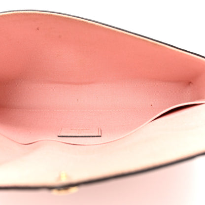 Louis Vuitton Empreinte Pochette Felicie Chain Wallet Rose Poudre 6 of 12