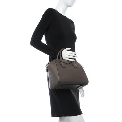 Givenchy Sugar Goatskin Small Antigona Heather Grey 2 of 11
