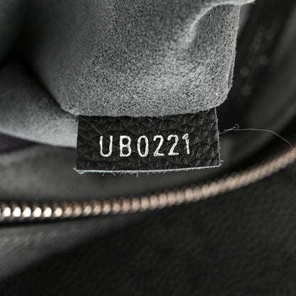 Louis Vuitton Mahina Beaubourg Hobo MM Black 7 of 12