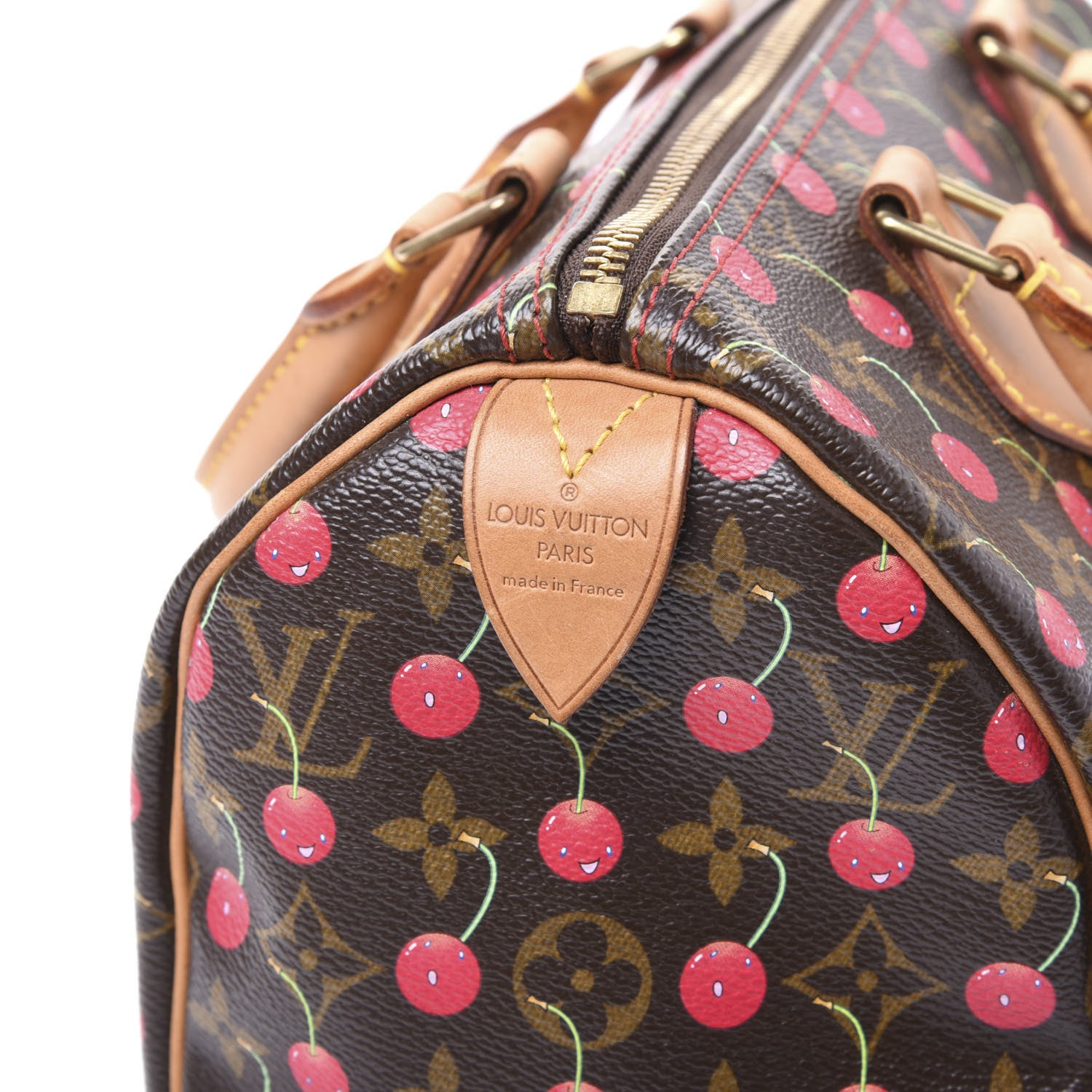Louis Vuitton Monogram Cerises Speedy 25 9 of 11