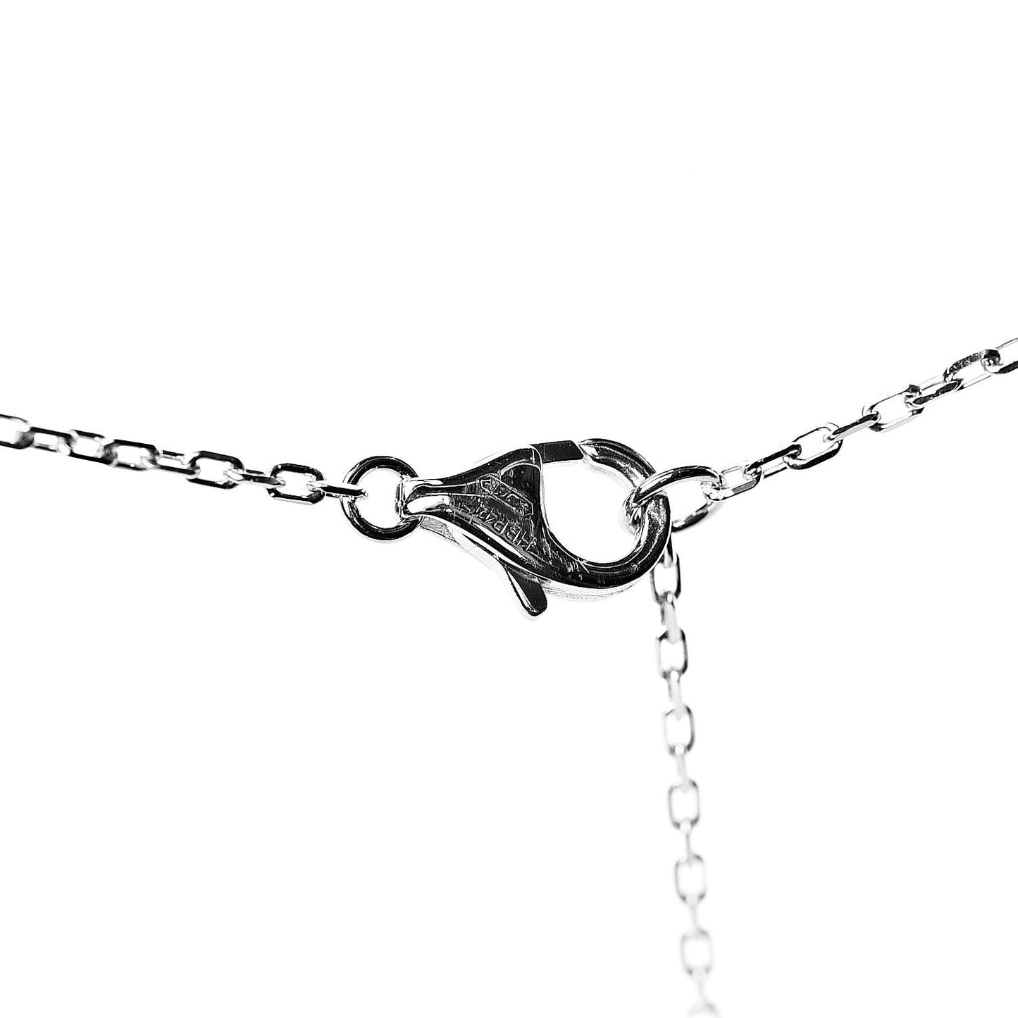 18K White Gold Diamond SM D'Amour Pendant Necklace