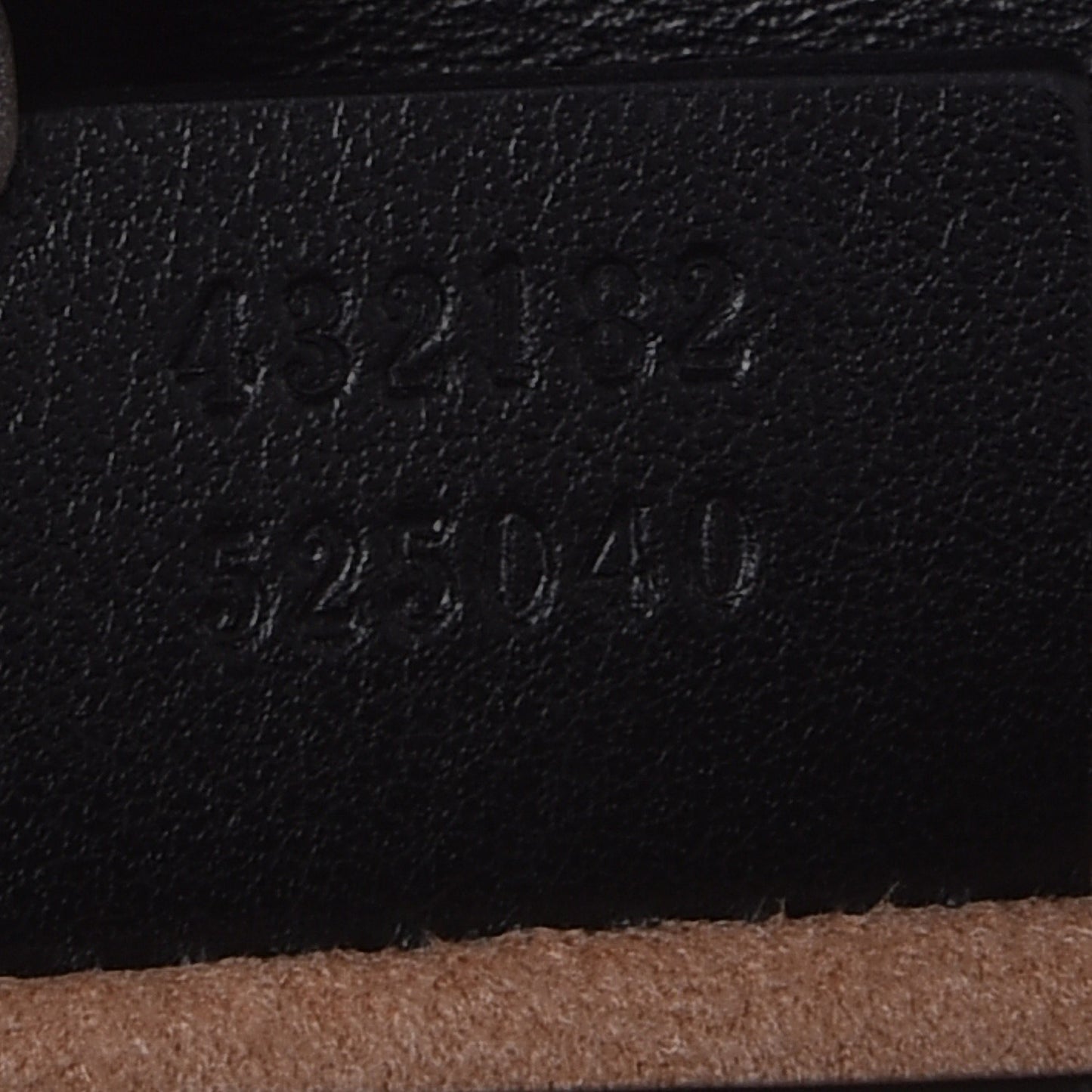 Calfskin GG Supreme Monogram Small Padlock Shoulder Bag Black Gold