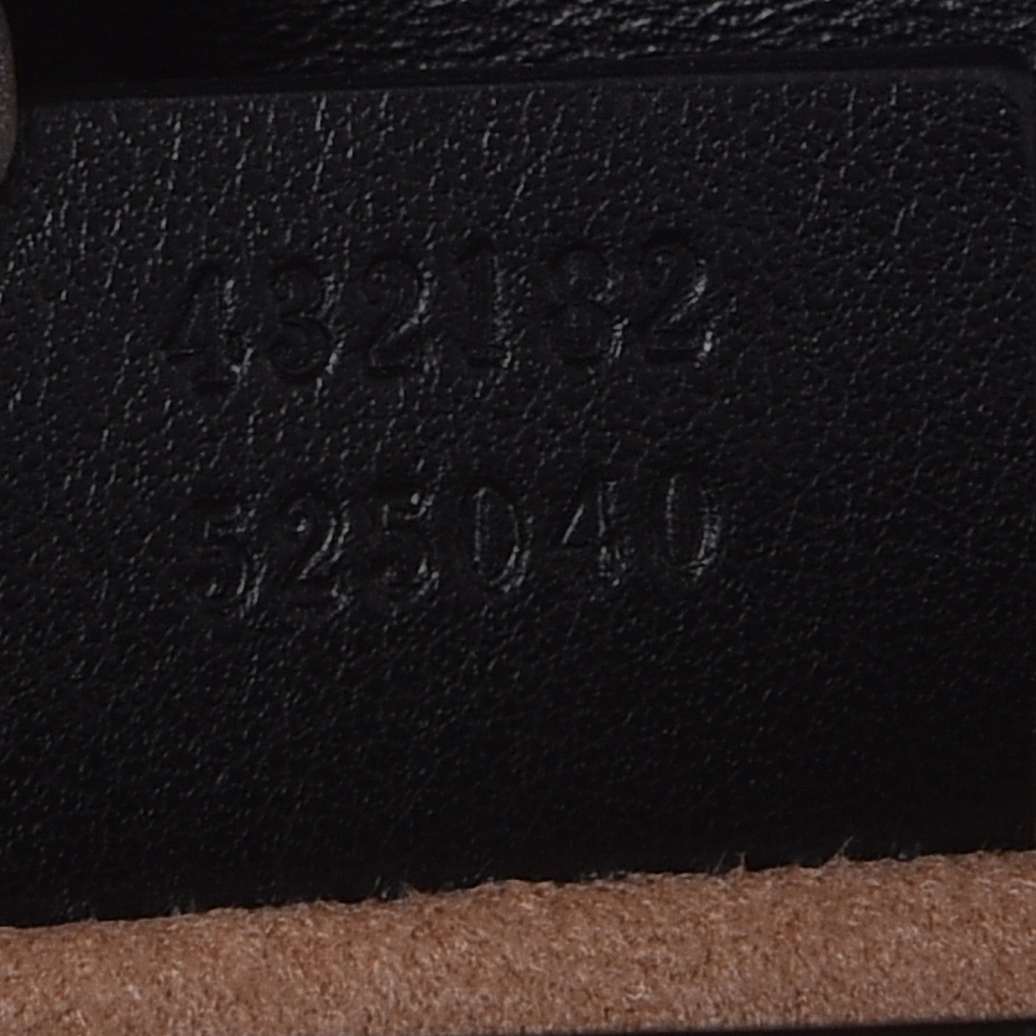 Gucci Calfskin GG Supreme Monogram Small Padlock Shoulder Bag Black Gold 7 of 8