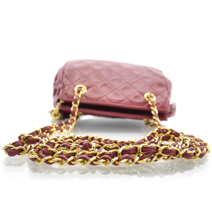 Chanel Lambskin Tassel Bag Red 6 of 10