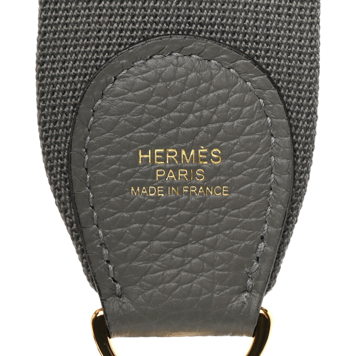 Hermes Taurillon Clemence Evelyne III PM Gris Meyer 10 of 11