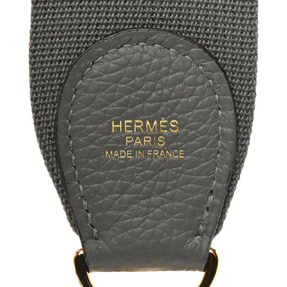 Hermes Taurillon Clemence Evelyne III PM Gris Meyer 10 of 11