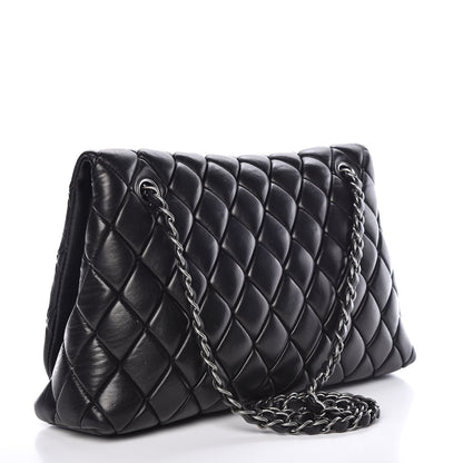 Chanel Lambskin New Bubble Flap Black 3 of 13