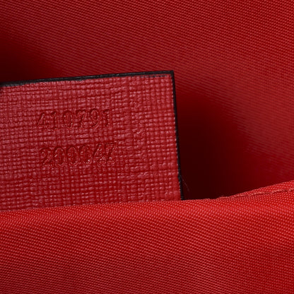 Gucci GG Supreme Monogram Childrens Sylvie Bow Print Backpack Red 6 of 8