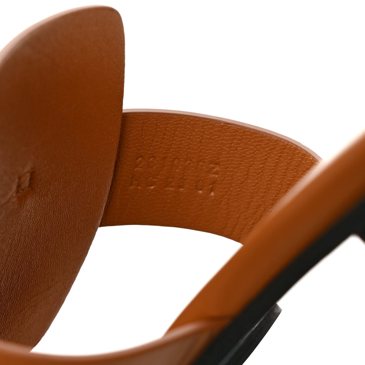 Calfskin Galerie Sandals 39 Gold