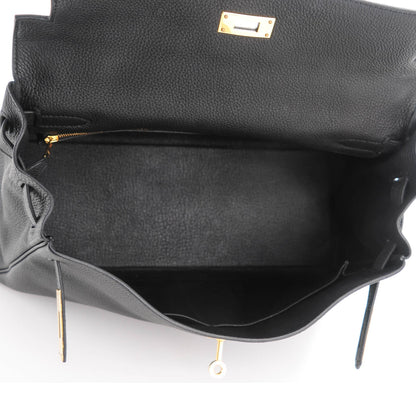 Hermes Togo Kelly Retourne 32 Black 7 of 22