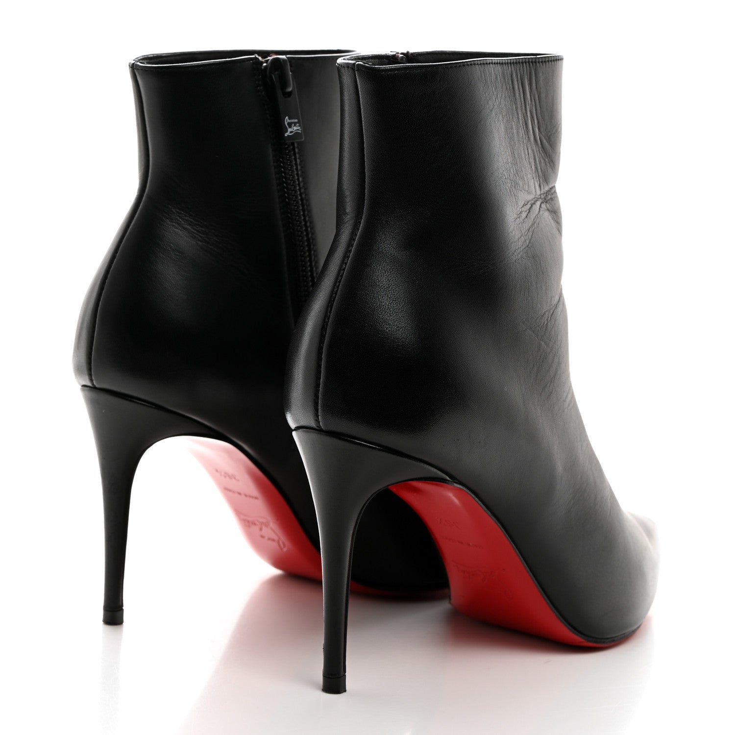 Christian Louboutin Calfskin So Kate Booty Ankle Boots 36.5 Black 4 of 7