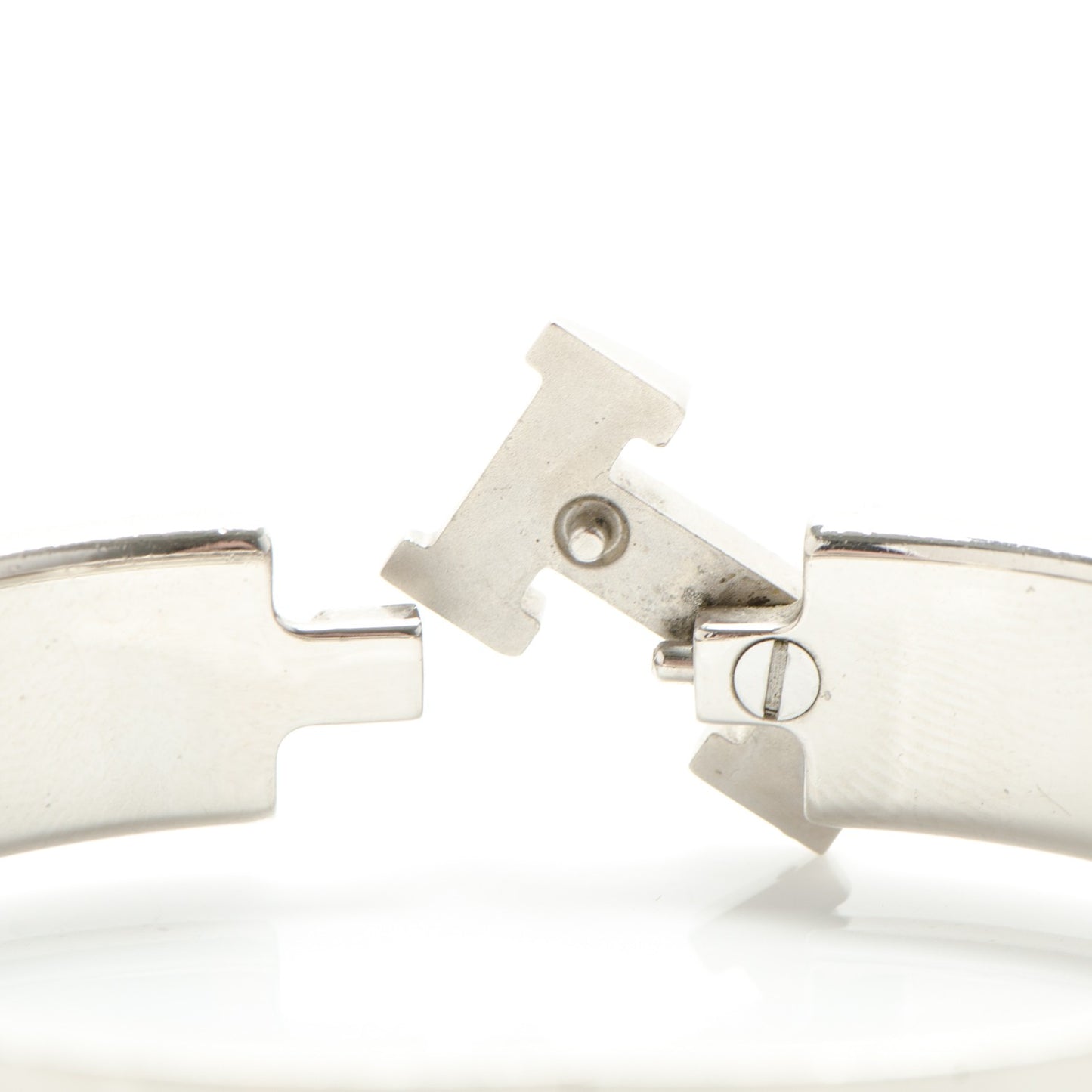 Enamel Narrow Clic Clac H Bracelet PM Turmeric