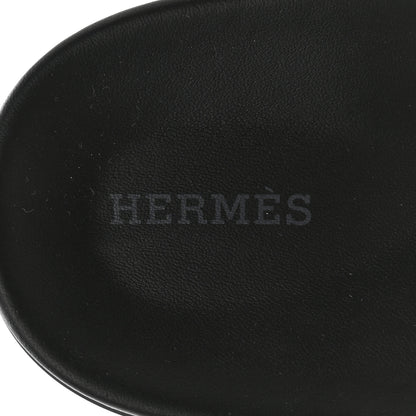 Hermes Calfskin Womens Empire Sandals 39.5 White 7 of 9