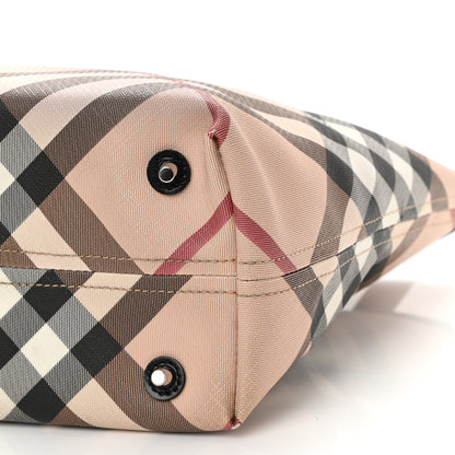 Burberry Supernova Check Regent Tote Black 10 of 13