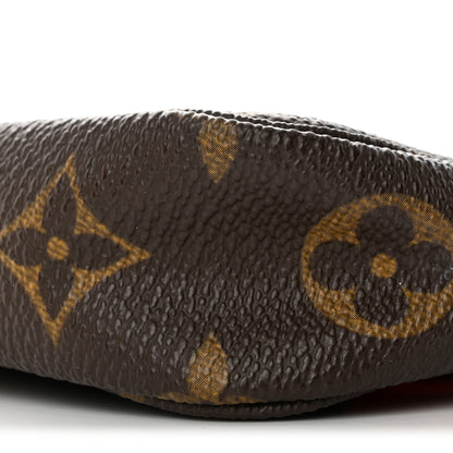 Louis Vuitton LOUIS VUITTON Monogram Roses Pochette Accessories Long Strap 10 of 12