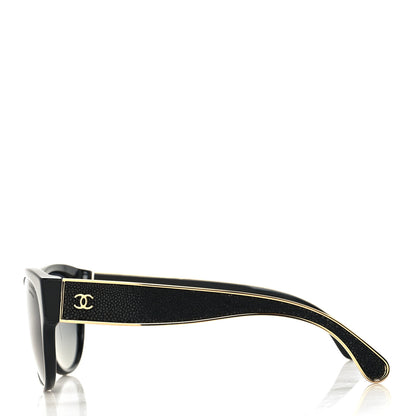Chanel CC Polarized Stingray Sunglasses 5273-Q Black 3 of 7