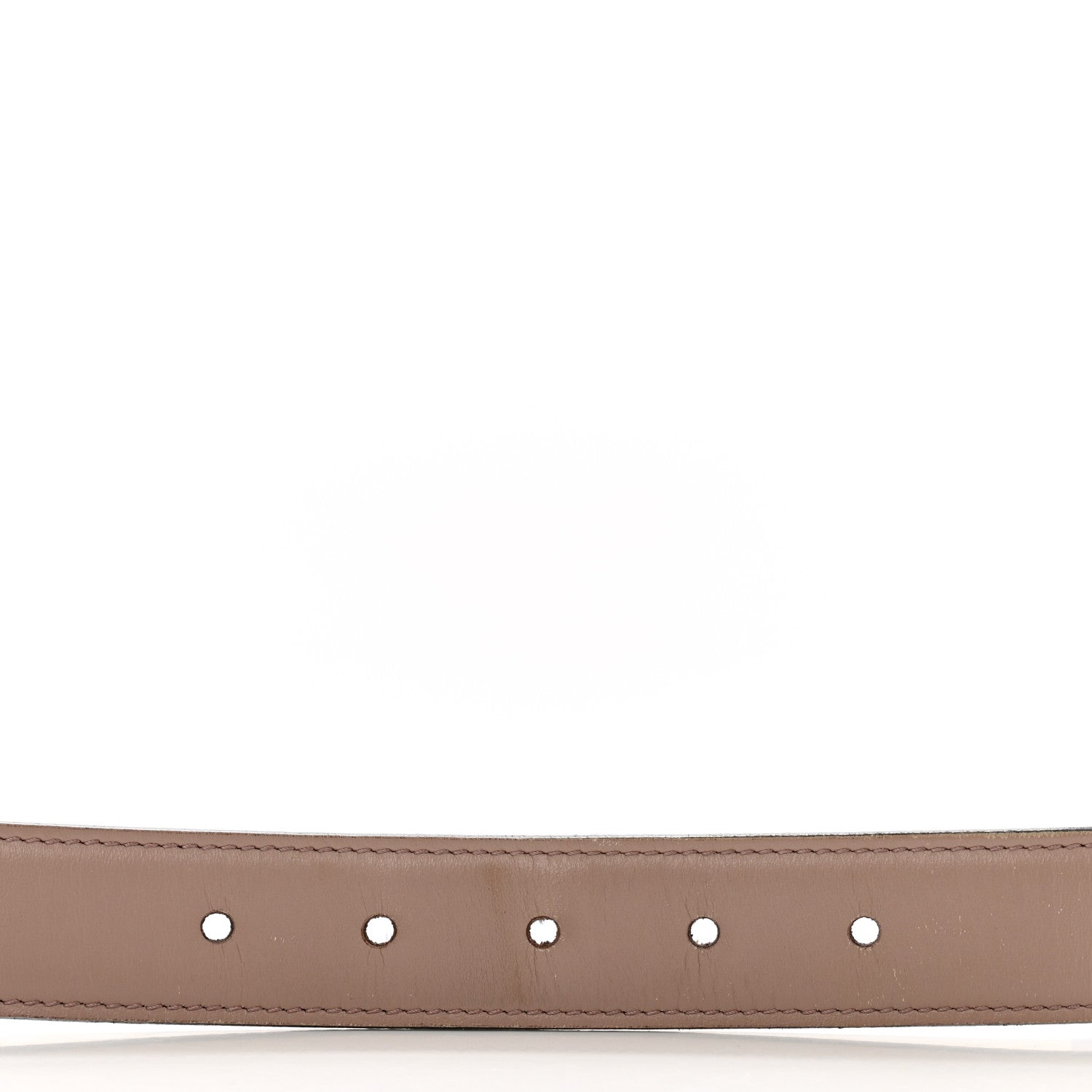 Gucci GG Supreme Monogram Selleria Calfskin Interlocking G 40mm Belt 85 34 Beige Ebony Cocoa 4 of 9