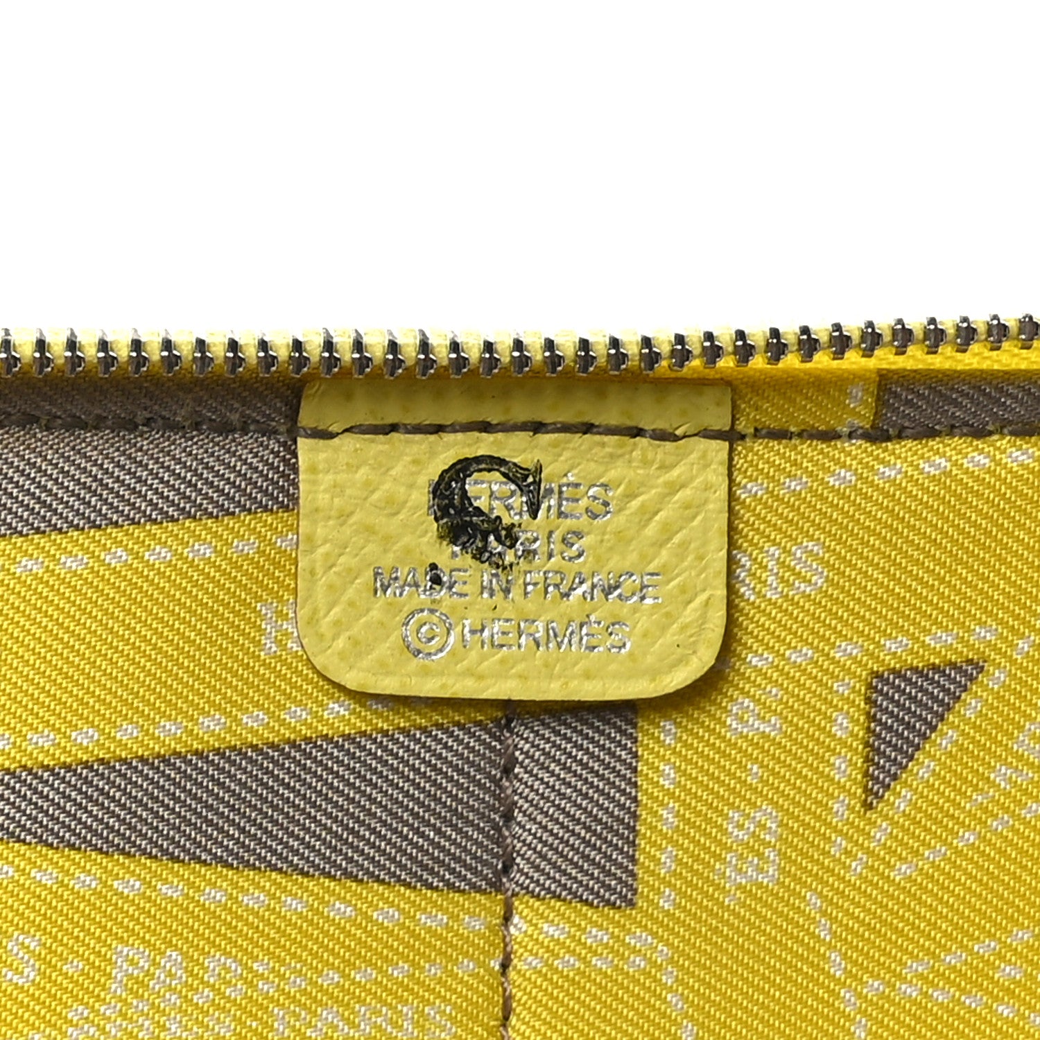 Hermes Epsom Silkydaily Globe Trotter Agenda Soufre 6 of 7
