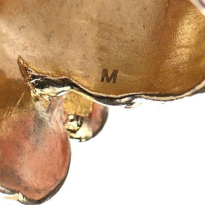 Gucci Metal Lion Head Ring M Aged Gold 7 of 9