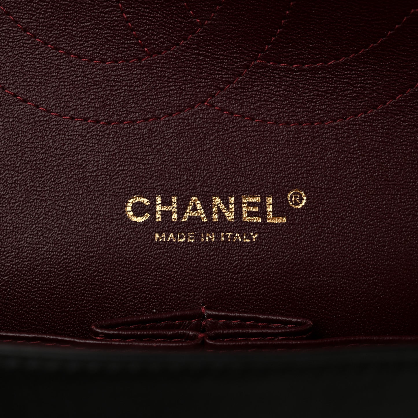 Lambskin Quilted Jumbo Double Flap Black