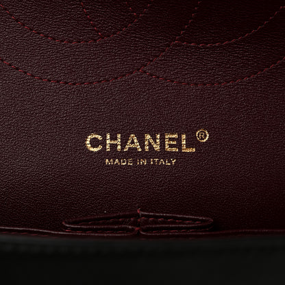 Chanel Lambskin Quilted Jumbo Double Flap Black 6 of 10