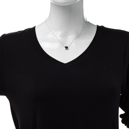 Tiffany Sterling Silver Smoky Quartz Sparklers Pendant Necklace 2 of 6