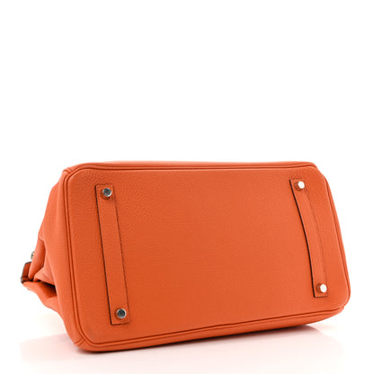 Hermes Togo BIRKIN 35 Orange 7 of 23