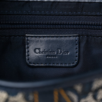 Christian Dior Monogram Saddle Bag Blue 6 of 14