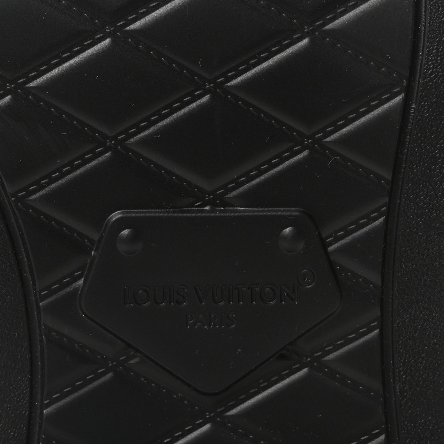 Calfskin Monogram Debossed Citizen Flat Ranger Boots 42 Black