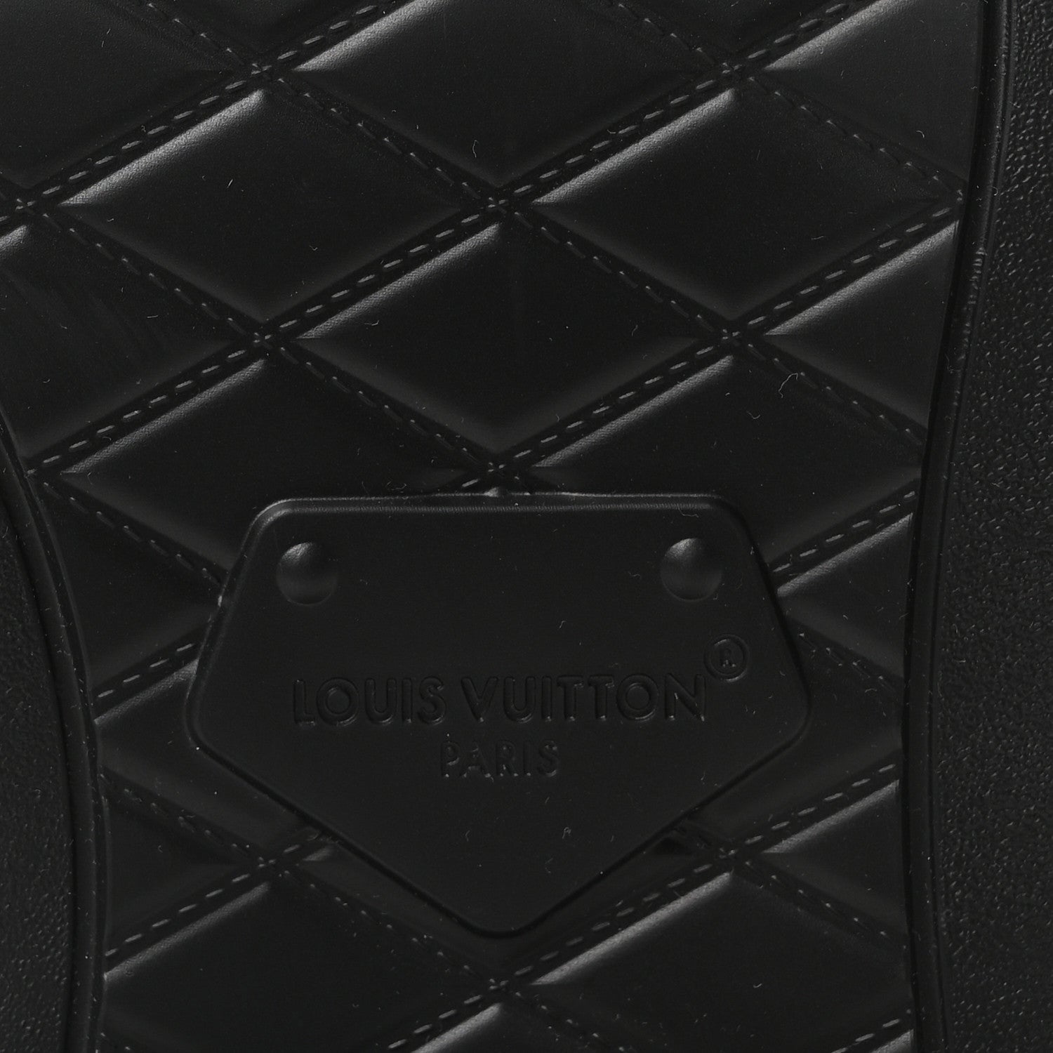 Louis Vuitton Calfskin Monogram Debossed Citizen Flat Ranger Boots 42 Black 7 of 10