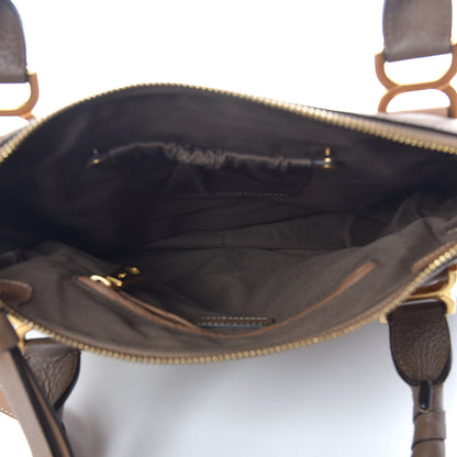 Chloe Calfskin Medium Marcie Satchel Nut 8 of 10