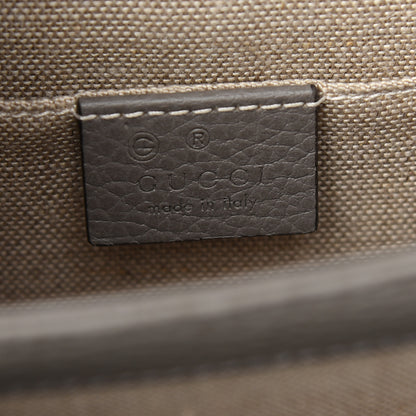 Gucci Dollar Calfskin Small Interlocking G Shoulder Bag Loess 6 of 11