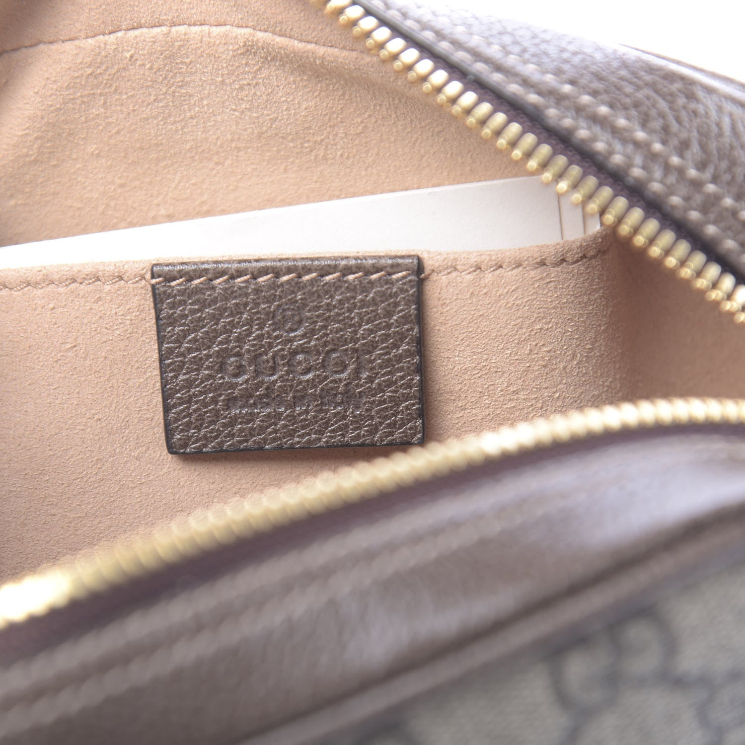Gucci GG Supreme Monogram Web Small Ophidia Belt Bag 85 34 Dark Brown 6 of 11