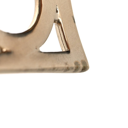 Chanel Metal Logo Cuff Gold 5 of 5