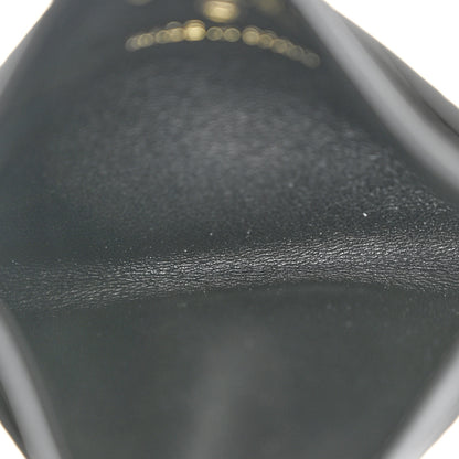 Chanel Calfskin Crocodile Embossed Crococo Card Holder Black 5 of 8