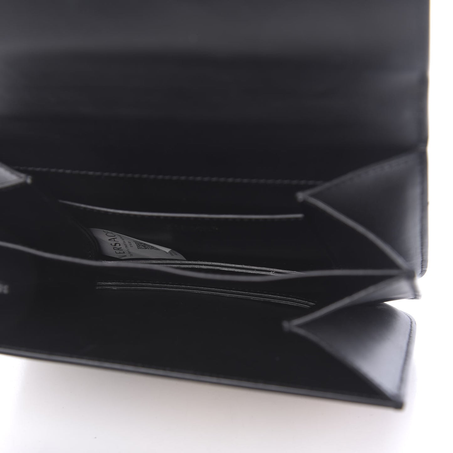 Nappa Acanthus Print Small Virtus Shoulder Bag Black