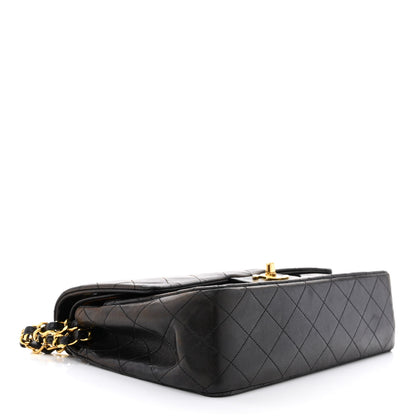 Chanel Lambskin Quilted Medium Double Flap Black 4 of 10
